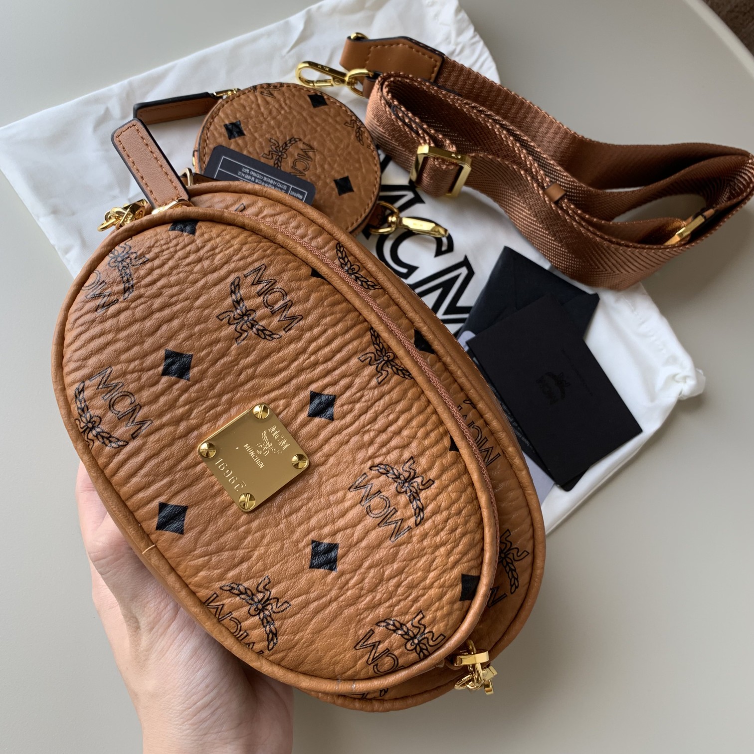 MCM Round Bags